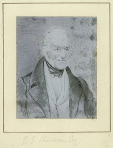 John George Children, englischer Wissenschaftler, ca. 1841