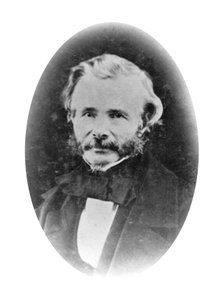 John Stringfellow, englischer Flugpionier, ca. 1860 von Unbekannt