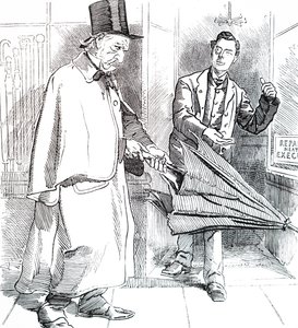 Joseph Chamberlain und William Ewart Gladstone