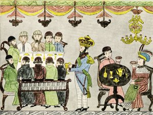 Joseph als Statthalter von Ägypten und seine Brüder - Bibel von Unbekannter Künstler