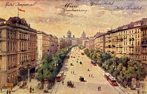 Kärntner Ring, Wien, Österreich von Unbekannter Künstler