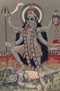 Kali: Hindu-Göttin der Zeit, Schöpfung, Zerstörung, Gewalt und Macht