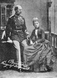König Christian IX. und Königin Louise von Dänemark