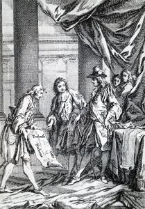 König Ludwig XV. von Frankreich von Unbekannt