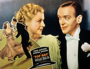 Der Tänzer vom Broadway (Top Hat) von Mark Sandrich mit Ginger Rogers, Fred Astaire