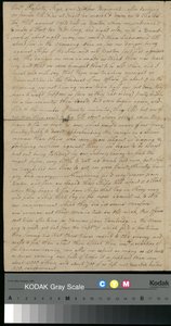Brief von Peter Brown an Sarah Brown, 25. Juni 1775 (Papier)