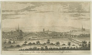 Lichfield - Südwestansicht von Unbekannt