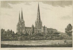 Lichfield Kathedrale - Südansicht