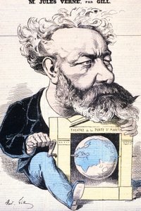 Loire Atlantique Nr. 183 - Nantes - Jules Verne Museum - Karikatur von Gill