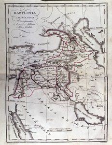 Karte von Mesopotamien