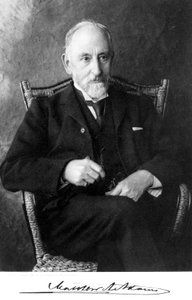 Matthew Algernon Adams, britischer Augenarzt, um 1900
