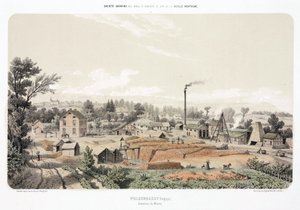 Bergbau, Metallerze Zinkerzabbau, Welkenraedt, Belgien