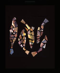 Mosaikfischfliesenfragmente, ca. 1. Jahrhundert v. Chr. - 1. Jahrhundert n. Chr. von Unbekannt