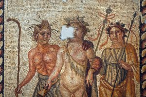 Mosaik von Dionysos aus Antakya, Türkei