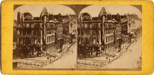Gemeinde von Paris (1871): Ansicht von Paris in Trümmern von Unbekannt