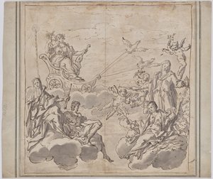 Mythologische Szene von Unbekannter Künstler