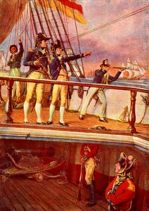 Nelsons Verfolgung der französischen Flotte