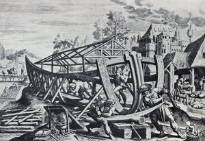 Noah baut die Arche