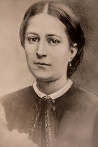 Basilika Notre-Dame-des-Victoires; Kapelle von Louis und Zelie Martin; Porträt von Zelie Martin; Paris, Frankreich von Unbekannt