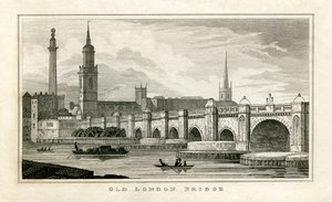 Alte London Bridge von Unbekannt