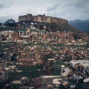Osmanische Burg von Ayasuluk, Selcuk, Provinz Izmir, Türkei von Benjamin Baud
