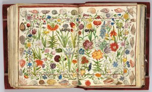 Seiten aus dem Album Amicorum von Philipp Hainhofer, 1596-1633 von Unbekannt