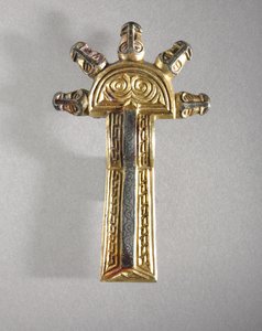 Paar Fibeln, Alemannisch, 500-600 von Unbekannt