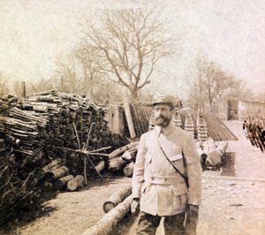 Fotografie aus einem persönlichen Album eines Infanterieleutnants während der ersten Monate des Ersten Weltkriegs von Unbekannt