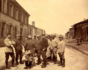 Fotografie aus einem persönlichen Album eines Infanterieleutnants während der ersten Monate des Ersten Weltkriegs von Unbekannt