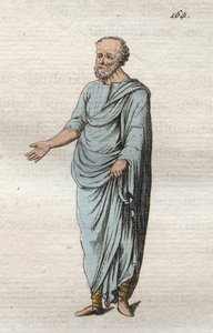 Physiognomie - der griechische Philosoph Sokrates von Unbekannt
