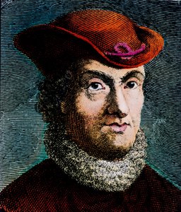 Porträt von Baruch Spinoza, niederländischer Philosoph (Gravur)