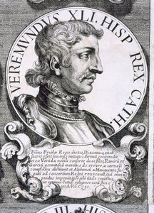 Porträt von Bermundo I (Lithografie) von Unbekannt