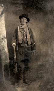 Porträt von Billy the Kid, Fort Sumner. 1879 von Juste Lisch