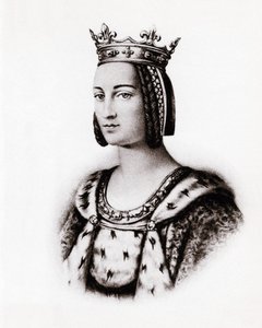 Porträt von Charlotte de Savoie (1445-1483) Königin von Frankreich, Gravur
