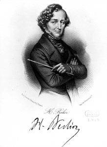 Porträt von Hector Berlioz, 19. Jahrhundert von Unbekannt