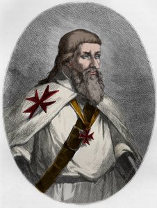 Porträt von Jacques de Molay
