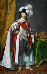 Porträt von König Karl I. von England von Unbekannt