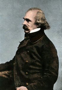 Porträt von Nathaniel Hawthorne (1804-1864), amerikanischer Schriftsteller, ca. 1862 oder 1863 von Unbekannter Künstler