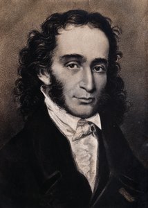 Porträt von Niccolo Paganini von Unbekannter Künstler