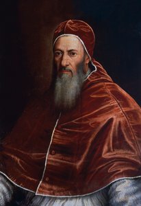 Porträt von Papst Julius III., zugeschrieben Scipione Pulzone von William M. Timlin