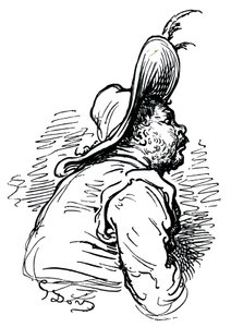 Porträt von Sancho Panza von Unbekannter Künstler