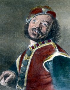 Porträt eines Jongleurs von Unbekannter Künstler