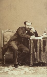 Porträt des berühmten französischen Komponisten Charles Gounod