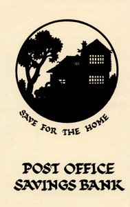 Post Office Sparbank - Werbung von Unbekannter Künstler