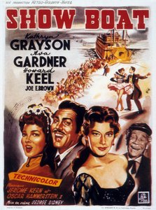 Show Boat (Farblithografie) von Unbekannt