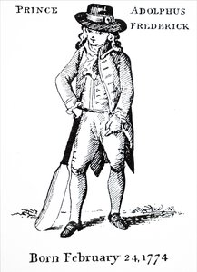 Prinz Adolphus, Herzog von Cambridge von Unbekannt
