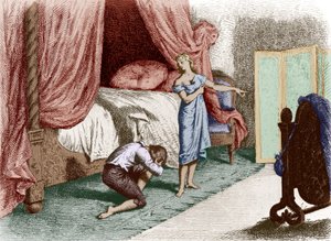 Rot und Schwarz von Unbekannter Künstler