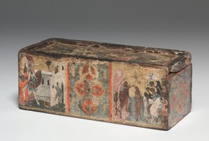 Reliquienkasten mit Szenen aus dem Leben von Johannes dem Täufer, 1300er