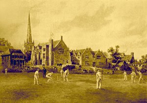 Repton Schule vom Cricketfeld