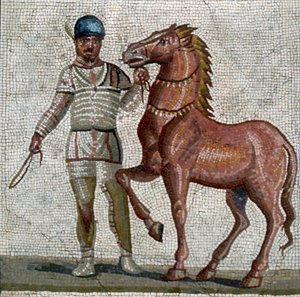 Römischer Wagenlenker, ca. 2.-3. Jahrhundert n. Chr.